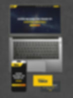 Laptop and Phone showing website design that is reponsive