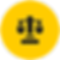 Icon of legal balance