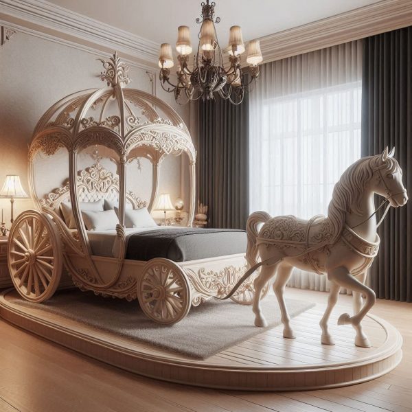 Benefits of a Fairy Tale Carriage Shaped Bed