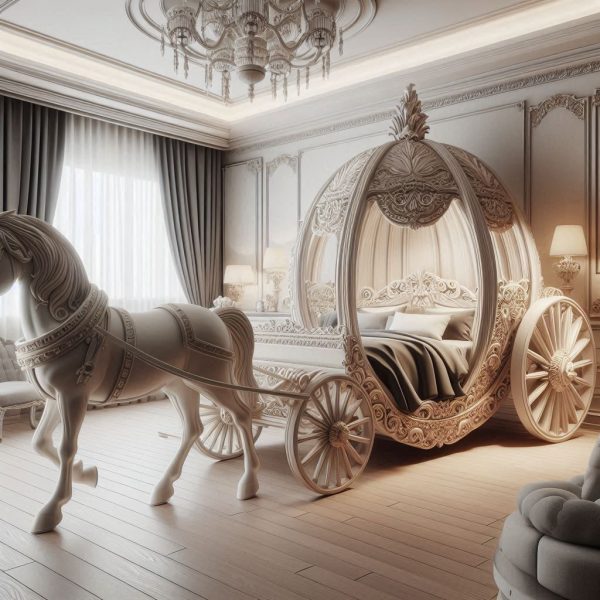 Benefits of a Fairy Tale Carriage Shaped Bed