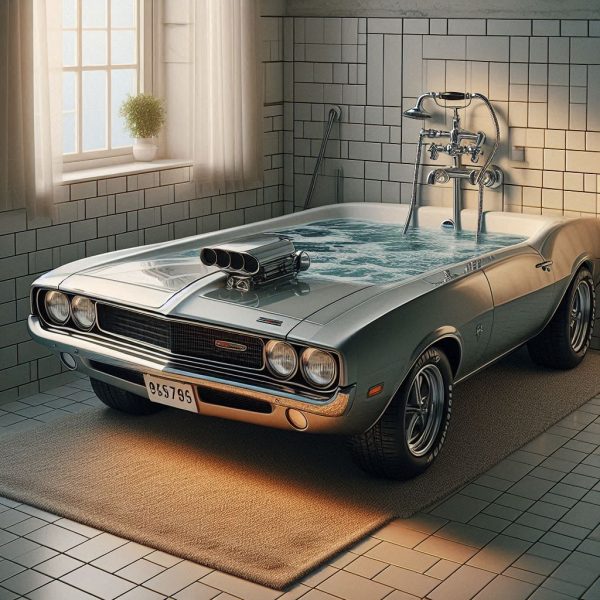 Features and Benefits of Muscle Car Shaped Bathtubs