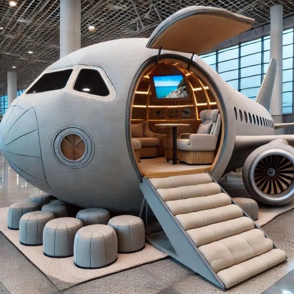 1. The Concept of an Airplane-Shaped Lounge Pod