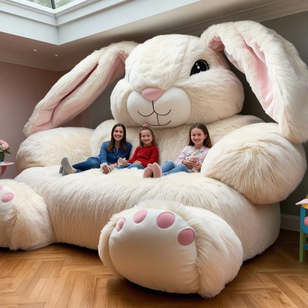 What Are Giant Rabbit Loungers?